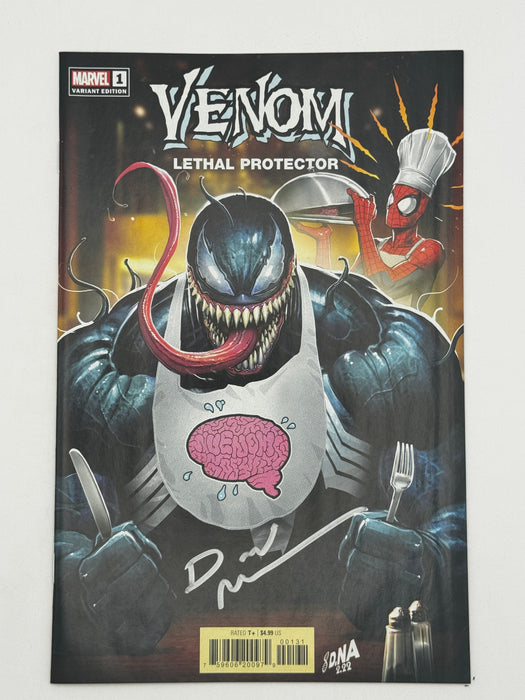 [Signed by David Nakayama] VENOM: LETHAL PROTECTOR 1 NAKAYAMA VARIANT[1:25] - for just $40! 