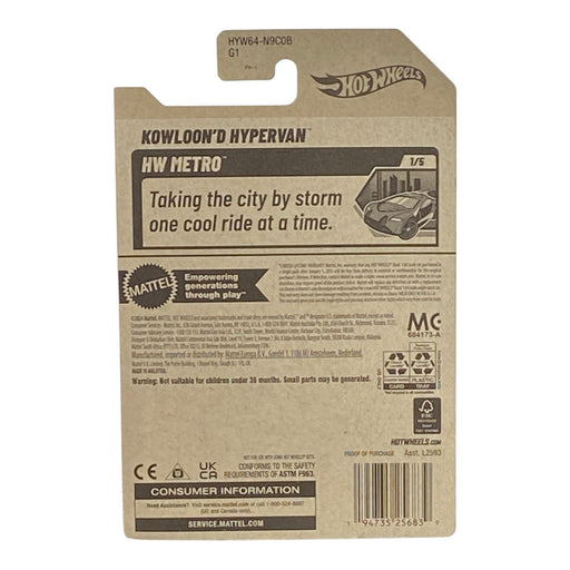 Hot Wheels Kowloon'd Hypervan - Metro Series 1/5 - for just $1.79! 