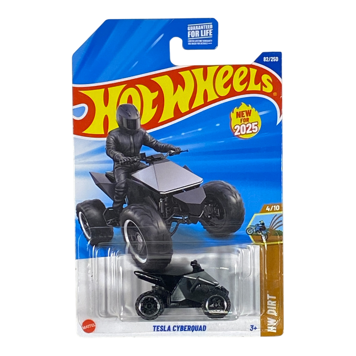 Hot Wheels Tesla Cyberquad | Dirt Series 4/10 - for just $2.49! 