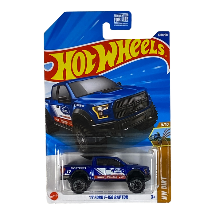 Hot Wheels '17 Ford F-150 Raptor | Dirt Series 4/10 - for just $2.49! 