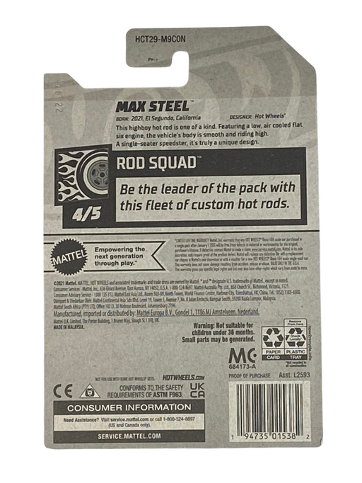 Hot Wheels Max Steel | Rod Squad Series 4/5 - for just $2.49! 