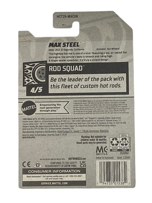 Hot Wheels Max Steel | Rod Squad Series 4/5 - for just $2.49! 