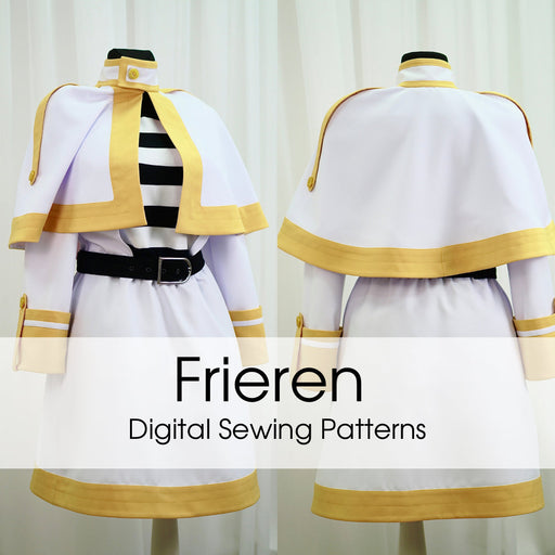 Frieren Costume  Digital Sewing Pattern - Digital Product - for just $14.99! 