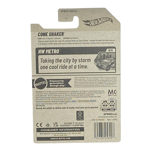 Hot Wheels Cone Shaker - HW Metro Series 5/5 - for just $1.89! 