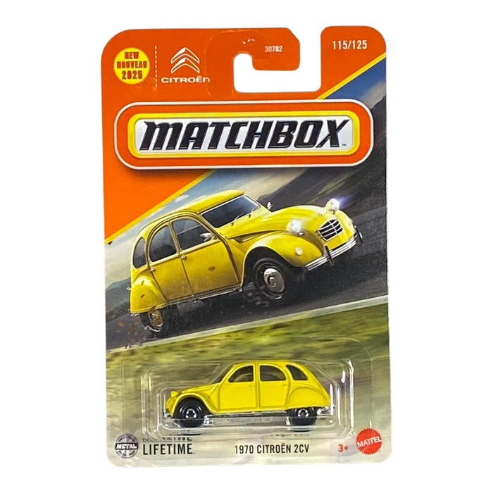 Matchbox 1970 Citroen 2CV - Matchbox 2025 Series 115/125 - for just $1.79! 
