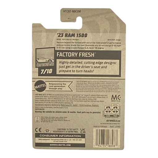 Hot Wheels '23 Ram 1500 - Factory Fresh Series 7/10 - for just $1.79! 