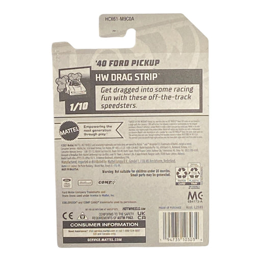 Hot Wheels '40 Ford Pickup - Drag Strip Series 1/10 - for just $1.79! 