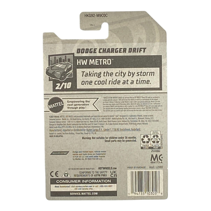 Hot Wheels Dodge Charger Drift - HW Metro Series 2/20 - for just $1.79! 