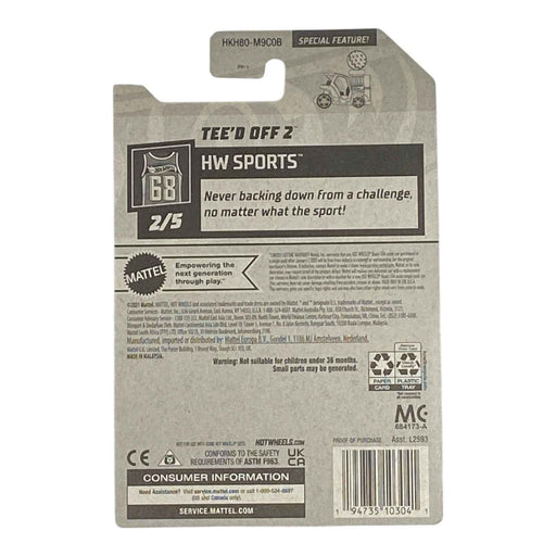 Hot Wheels Tee'd Off 2 - HW Sports Series 2/5 - for just $1.79! 