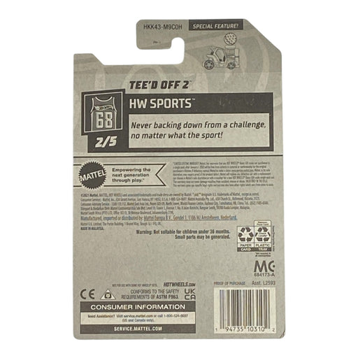 Hot Wheels Tee'd Off 2 - HW Sports Series 2/5 - for just $1.79! 