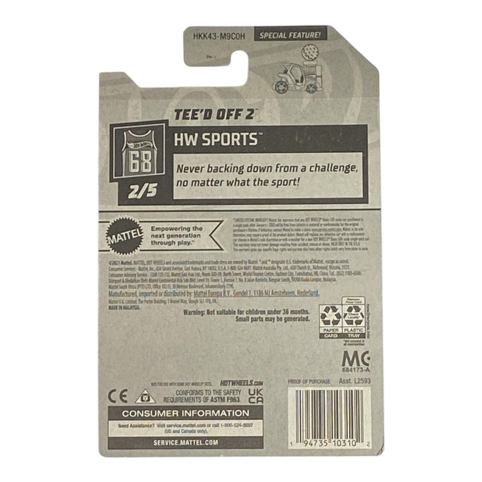 Hot Wheels Tee'd Off 2 - HW Sports Series 2/5 - for just $1.79! 