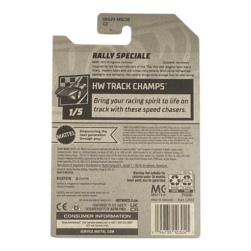 Hot Wheels Rally Speciale - HW Track Champs Series 1/5 - for just $1.79! 