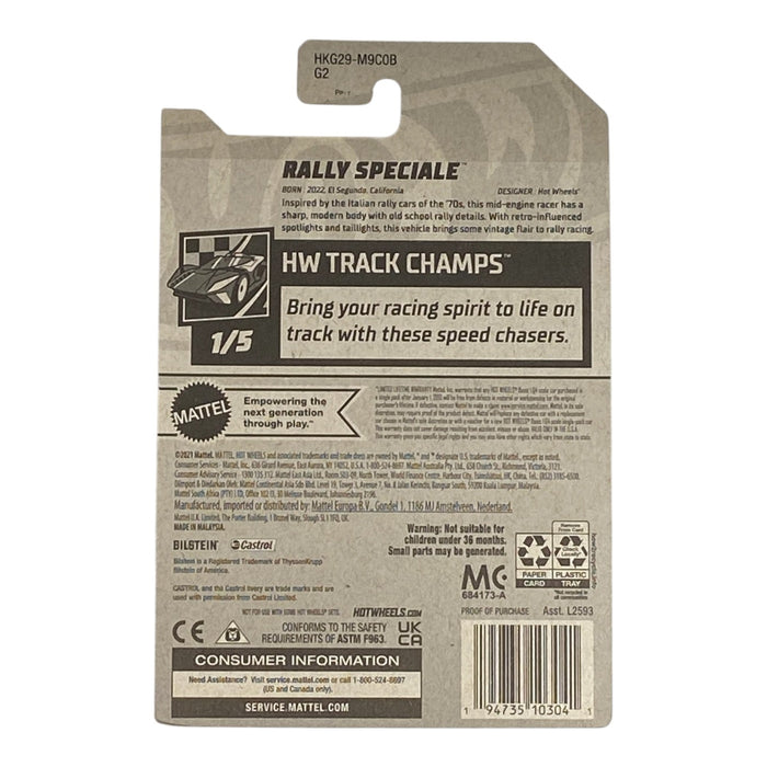 Hot Wheels Rally Speciale - HW Track Champs Series 1/5 - for just $1.79! 