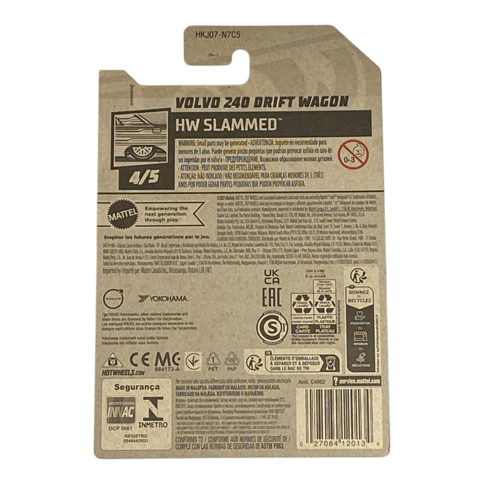 Hot Wheels Volvo 240 Drift Wagon - HW Slammed Series 4/5 - for just $1.79! 