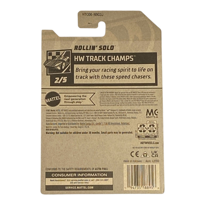 Hot Wheels Rollin' Solo - HW Track Champs Series 2/5 - for just $1.79! 