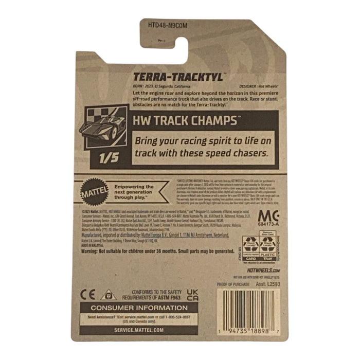 Hot Wheels Terra-Tracktyl (Blue) - HW track Champs Series 1/5 - for just $1.79! 