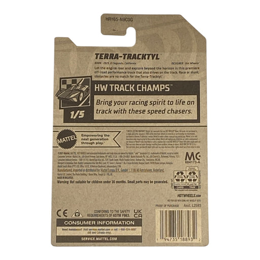 Hot Wheels Terra-Tracktyl (Black) - HW track Champs Series 1/5 - for just $1.79! 