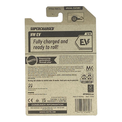 Hot Wheels Supercharged - HW EV Series 5/10 - for just $1.79! 