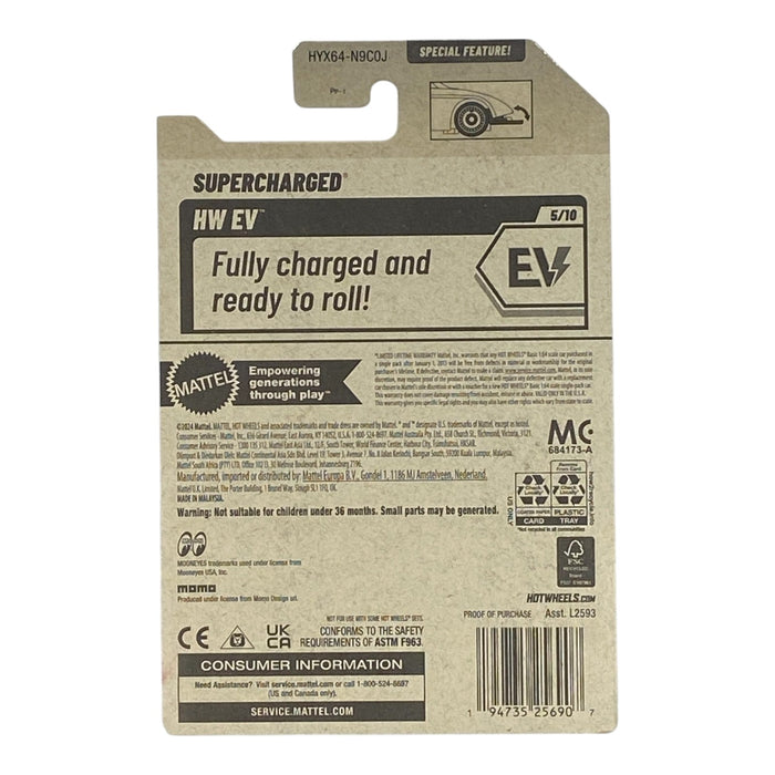 Hot Wheels Supercharged - HW EV Series 5/10 - for just $1.79! 