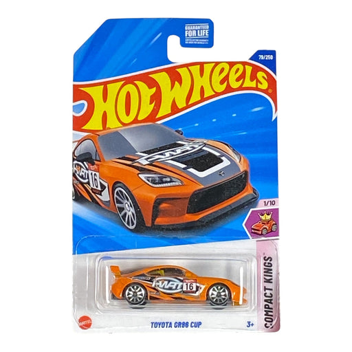 Hot Wheels Toyota GR86 Cup - Compact Kings Series 1/10 - for just $1.79! 
