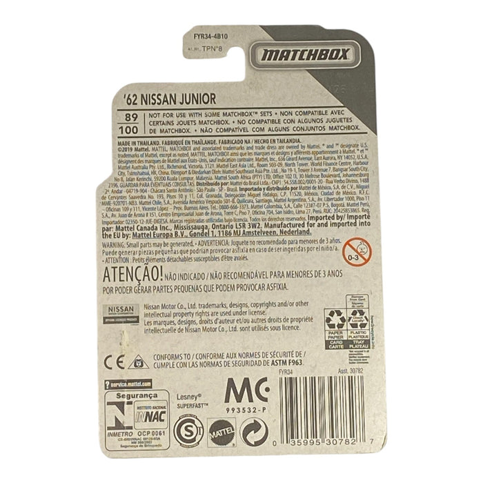 Matchbox '62 Nissan Junior - MBX Service Series 14/20 - for just $1.79! 