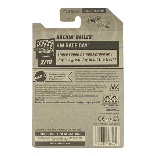 Hot Wheels Rockin' Railer - HW Race Day Series 2/10 - for just $1.79! 