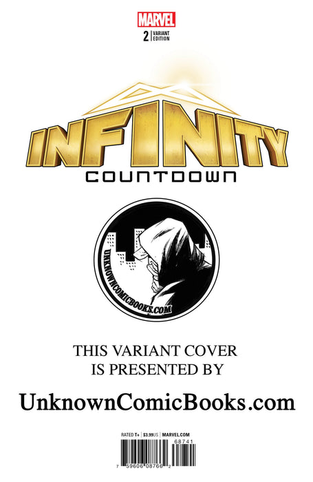 Infinity Countdown #2 (Of 5) Unknown Comic Books Granov Exclusive VIRGIN VAR 4/18/2018 - for just $3! 
