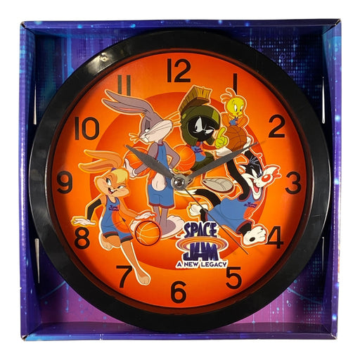 Looney Tunes Space Jam Characters Print 9 3/4 Wall Clock - for just $16.99! 