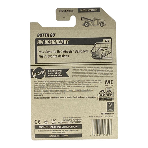 Hot Wheels Gotta Go - Designed By Series 3/5 - for just $1.79! 