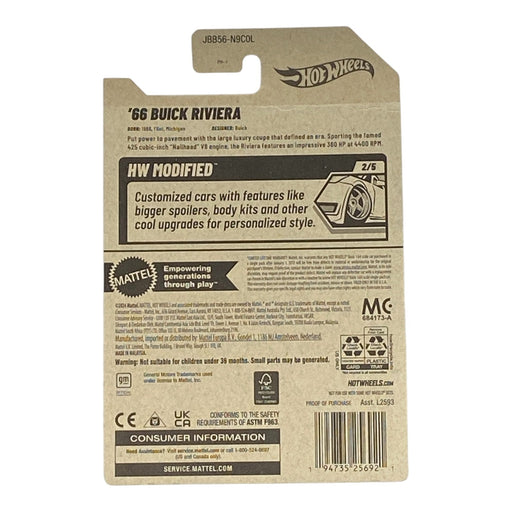 Hot Wheels '66 Buick Riviera - HW Modified Series 2/5 - for just $1.79! 