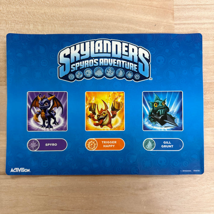 Spyro's Adventure Starters (Sticker Sheet) - for just $15! 