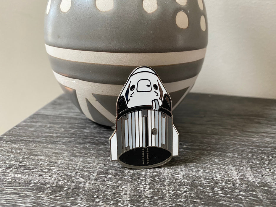 Crewed vehicle with Trunk Hard Enamel Pin - for just $11.95! 