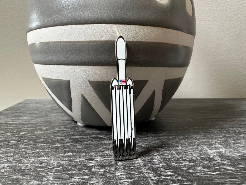 Heavy Launch Vehicle Enamel Pin - for just $10.95! 