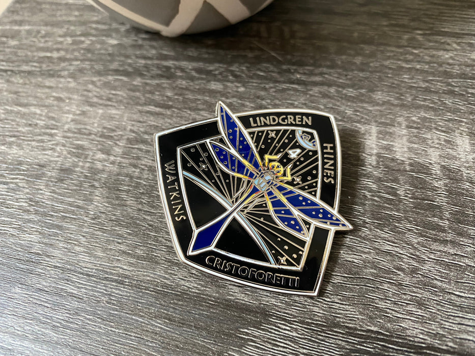 NASA Crew-4 USCV-4 Mission Patch Hard Enamel Pin - for just $11.95! 