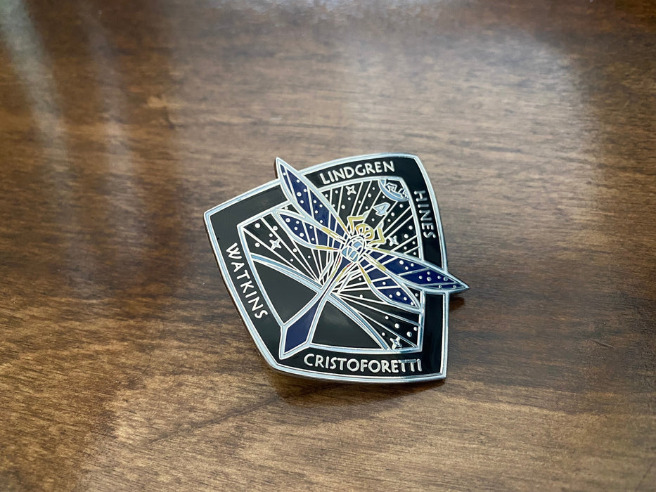 NASA Crew-4 USCV-4 Mission Patch Hard Enamel Pin - for just $11.95! 