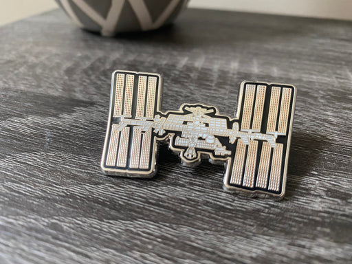 International Space Station (ISS) Enamel Pin - for just $11.95! 
