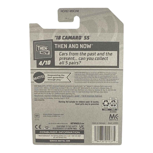 Hot Wheels '18 Camaro SS - Then and Now Series 4/10 - for just $1.79! 