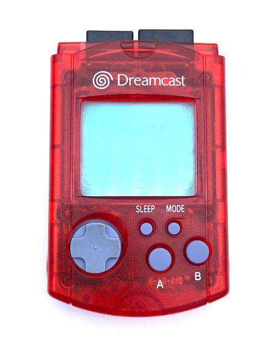 VMU Visual Memory Card Clear Red (Sega Dreamcast) - for just $0! 