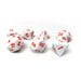 White Opaque with Orange Font - 7 Piece Set - Premium  - Just $4.47! Shop now at Retro Gaming of Denver