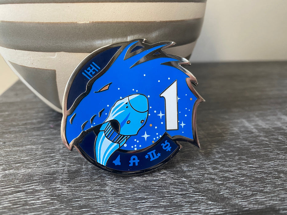 NASA Crew-1 USCV-1 Mission Patch Hard Enamel Pin - for just $11.95! 