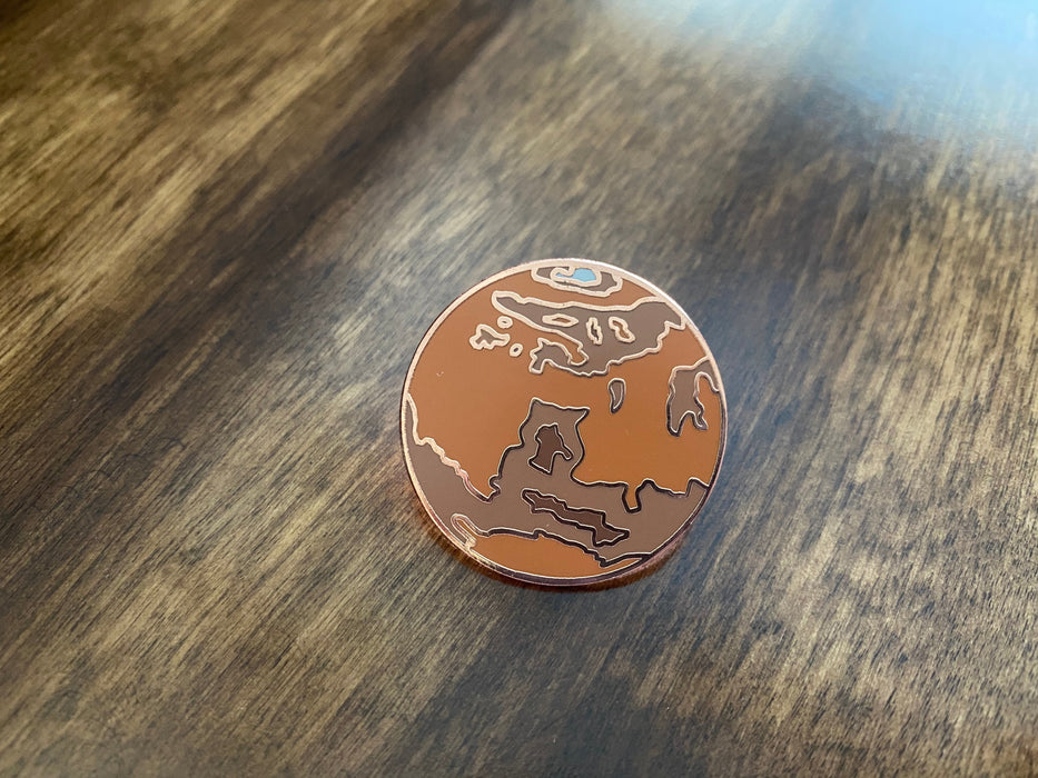 Mars Hard Enamel Pin - for just $10.50! 
