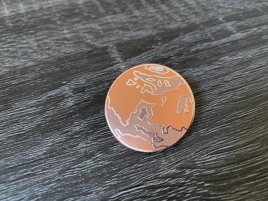 Mars Hard Enamel Pin - for just $10.50! 