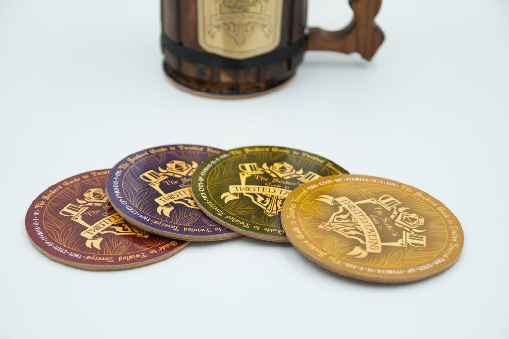Twisted Taverns: Drink Coasters - for just $19.99! 