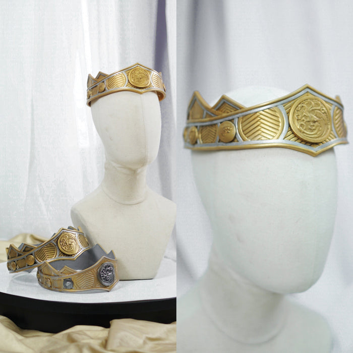 Rhaenyra Targaryen House of Dragon Cosplay Crown - Custom Made - for just $99! 