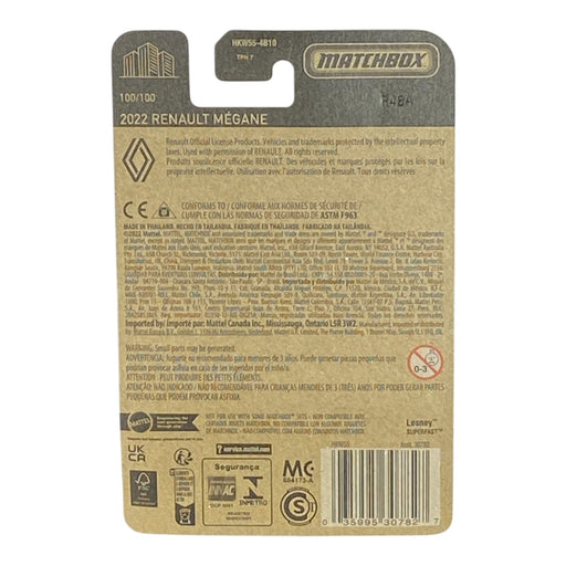 Matchbox 2022 Renault Megane - 70 Years Series 100/100 - for just $1.79! 