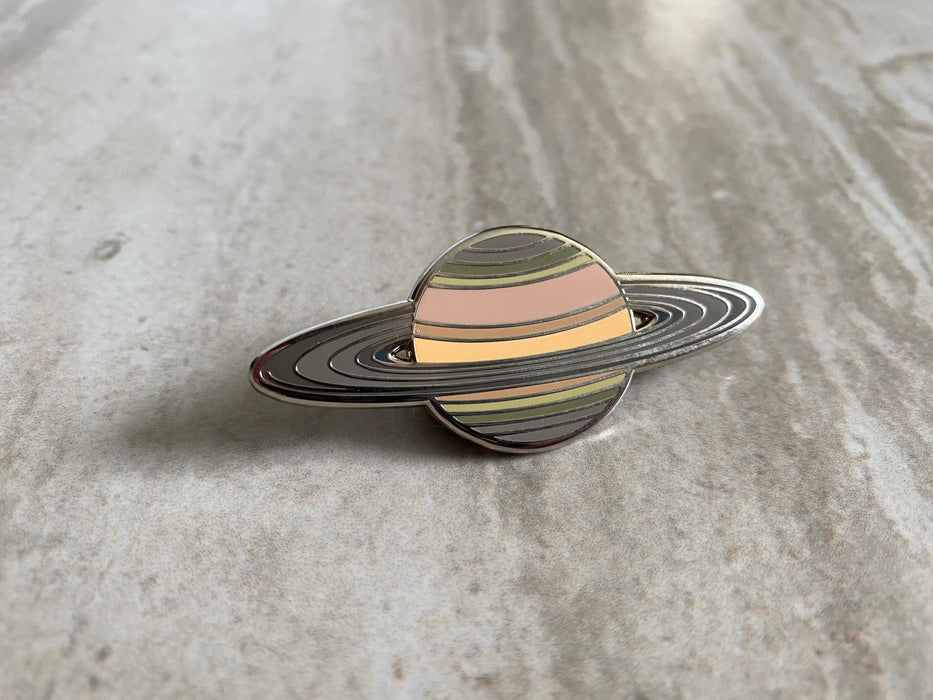Saturn Hard Enamel Pin - for just $11.95! 