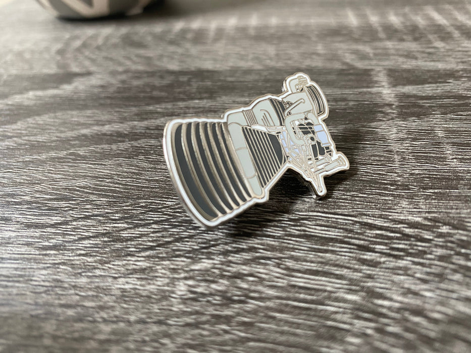 F-1 Engine (Saturn V 1st Stage) Hard Enamel Pin - for just $10.95! 