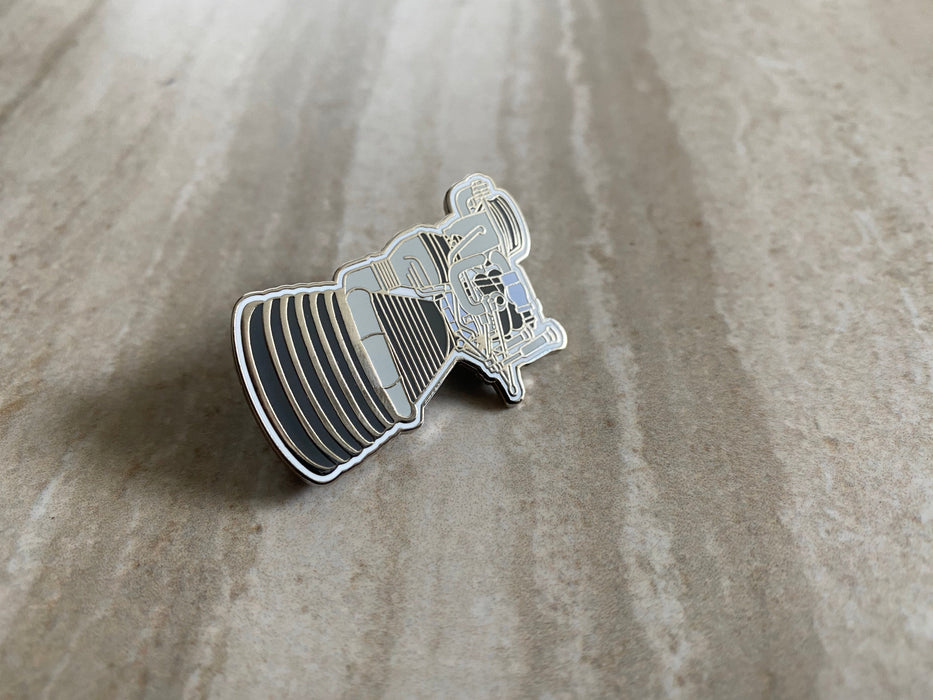 F-1 Engine (Saturn V 1st Stage) Hard Enamel Pin - for just $10.95! 