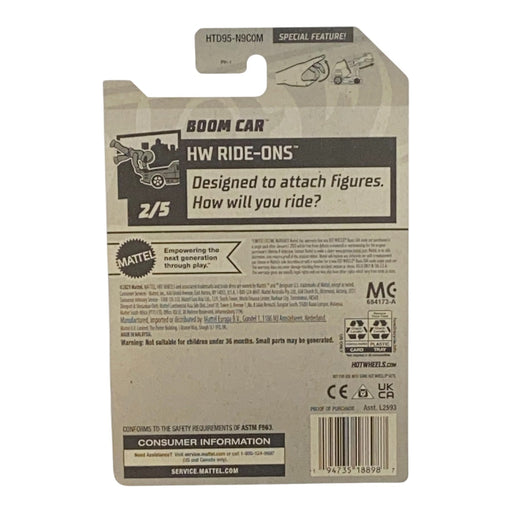 Hot Wheels Boom Car - Ride-On Series 2/5 - for just $1.79! 