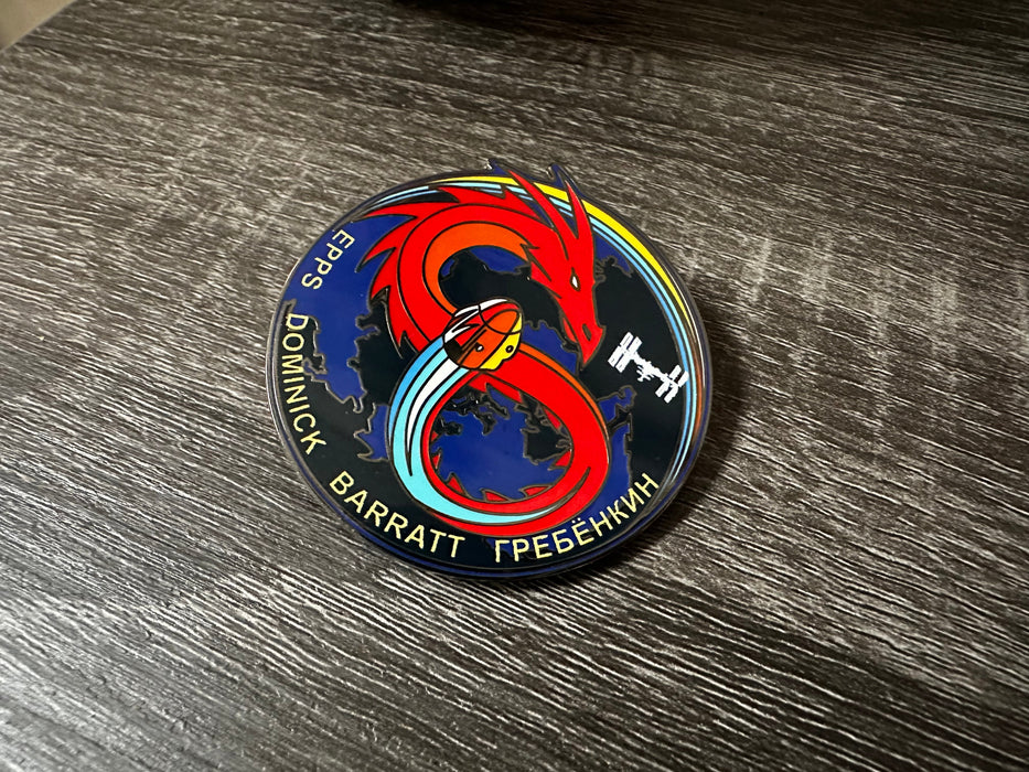 NASA Crew-8 USCV-8 Mission Patch Hard Enamel Pin - for just $11.95! 